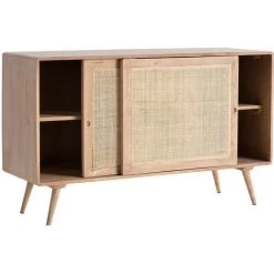 MILIBOO Buffet En Manguier Massif Et Cannage ACANGE - Naturel -France MILIBOO Soldes 2022 14246185 3