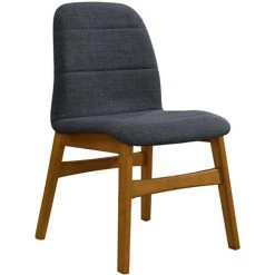 MILIBOO Chaises Design Pieds Noyer Tissus Gris Anthracite (lot De 2) JUKE - Gris Anthracite 9 MILIBOO Chaises Design Pieds Noyer Tissus Gris Anthracite (lot De 2) JUKE - Gris Anthracite -France MILIBOO Soldes 2022 14351045 3