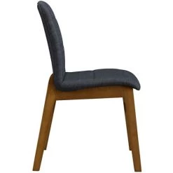 MILIBOO Chaises Design Pieds Noyer Tissus Gris Anthracite (lot De 2) JUKE - Gris Anthracite 10 MILIBOO Chaises Design Pieds Noyer Tissus Gris Anthracite (lot De 2) JUKE - Gris Anthracite -France MILIBOO Soldes 2022 14351045 4