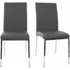 MILIBOO Chaises Design En Polyuréthane (lot De 2) SIMEA - Gris - Gris -France MILIBOO Soldes 2022 14378259 1