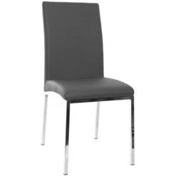 MILIBOO Chaises Design En Polyuréthane (lot De 2) SIMEA - Gris - Gris -France MILIBOO Soldes 2022 14378259 3