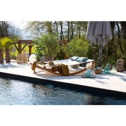 MILIBOO Hamac Transat De Jardin Double Blanc Cassé OUESSANT - Blanc Cassé -France MILIBOO Soldes 2022 14518138 5