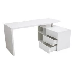 MILIBOO Bureau Design Brillant Rangements à Droite MAXI - Blanc Laqué - Blanc Laqué 8 MILIBOO Bureau Design Brillant Rangements à Droite MAXI - Blanc Laqué - Blanc Laqué -France MILIBOO Soldes 2022 14518172 2