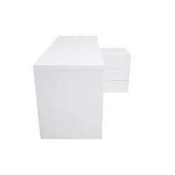 MILIBOO Bureau Design Brillant Rangements à Droite MAXI - Blanc Laqué - Blanc Laqué 9 MILIBOO Bureau Design Brillant Rangements à Droite MAXI - Blanc Laqué - Blanc Laqué -France MILIBOO Soldes 2022 14518172 3