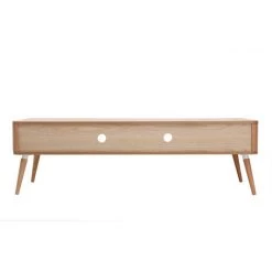 MILIBOO Meuble TV Design En Chêne TOTEM - Chêne Clair - Chêne Clair -France MILIBOO Soldes 2022 14518189 4