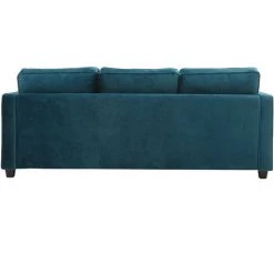 MILIBOO Canapé Design Velours 3 Places BROOKLYN - Bleu Canard Velours - Bleu Canard Velours 9 MILIBOO Canapé Design Velours 3 Places BROOKLYN - Bleu Canard Velours - Bleu Canard Velours -France MILIBOO Soldes 2022 14627748 3