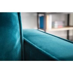 MILIBOO Canapé Design Velours 3 Places BROOKLYN - Bleu Canard Velours - Bleu Canard Velours 10 MILIBOO Canapé Design Velours 3 Places BROOKLYN - Bleu Canard Velours - Bleu Canard Velours -France MILIBOO Soldes 2022 14627748 4