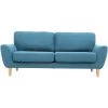MILIBOO Canapé Scandinave Tissu 3 Places ALICE - Bleu Canard - Bleu Canard -France MILIBOO Soldes 2022 14627749 1
