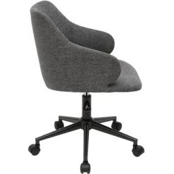 MILIBOO Fauteuil De Bureau Moderne HEMMY - Gris - Gris -France MILIBOO Soldes 2022 15312500 3