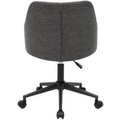 MILIBOO Fauteuil De Bureau Moderne HEMMY - Gris - Gris -France MILIBOO Soldes 2022 15312500 4