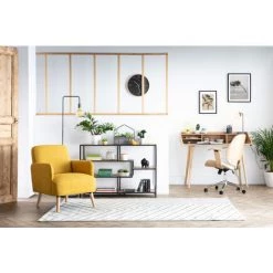 MILIBOO Console Industrielle Métal Noir Et Bois L114 Cm TRESCA - Bois Clair / Noir -France MILIBOO Soldes 2022 15836600 5