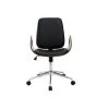 MILIBOO Fauteuil De Bureau Vintage Bois GLORY - Noyer / Noir - Noyer / Noir -France MILIBOO Soldes 2022 16172673 1