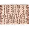 MILIBOO Tapis Moderne Beige Et Rouge Tomette 200 X 290 Cm PALMERAIE - Noisette -France MILIBOO Soldes 2022 16965795 1