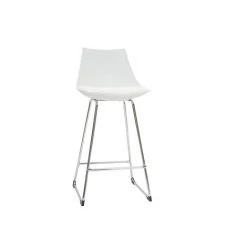 MILIBOO Tabourets De Bar Design Blancs 65 Cm (lot De 2) JUNE - Blanc -France MILIBOO Soldes 2022 17372188 3