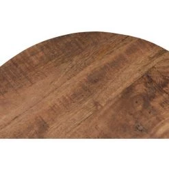 MILIBOO Tables Gigognes Rondes En Acacia Massif Et Métal AQUILA - Bois Clair / Noir -France MILIBOO Soldes 2022 18215400 4