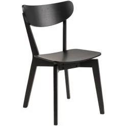 MILIBOO Chaises Scandinaves Bois Noir (lot De 2) BAKI - Noir Carbone -France MILIBOO Soldes 2022 18512596 3