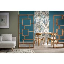 MILIBOO Table à Manger Ronde Bois Clair Et Métal Blanc D110 Cm KALI - Bois Clair / Blanc 7 MILIBOO Table à Manger Ronde Bois Clair Et Métal Blanc D110 Cm KALI - Bois Clair / Blanc -France MILIBOO Soldes 2022 18512606 3