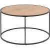 MILIBOO Table Basse Ronde Bois Et Métal Noir D80 Cm TRESCA - Bois Clair / Noir 2 MILIBOO Table Basse Ronde Bois Et Métal Noir D80 Cm TRESCA - Bois Clair / Noir -France MILIBOO Soldes 2022 18512617 1