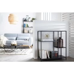 MILIBOO Console Design En Métal Noir L80 Cm PODIUM - Noir Carbone 11 MILIBOO Console Design En Métal Noir L80 Cm PODIUM - Noir Carbone -France MILIBOO Soldes 2022 18512623 5