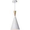 MILIBOO Suspension Métal Blanc Et Bois D19cm JAVA - Blanc -France MILIBOO Soldes 2022 22965567 1