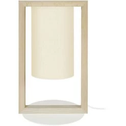 MILIBOO Lampe à Poser Design En Bois HATHA - Naturel