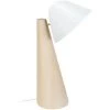 MILIBOO Lampe à Poser Scandinave Bois Clair Et Blanc FARO - Naturel -France MILIBOO Soldes 2022 23279286 1