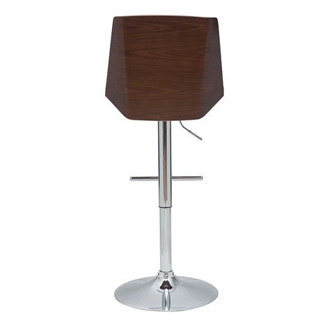 MILIBOO Tabouret De Bar Design Noir Et Bois Foncé MELKIOR - Noyer / Noir 6 MILIBOO Tabouret De Bar Design Noir Et Bois Foncé MELKIOR - Noyer / Noir – Image 4