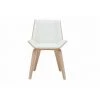 MILIBOO Chaise Design Blanc Et Bois Clair MELKIOR - Bois Clair / Blanc -France MILIBOO Soldes 2022 23297825 1