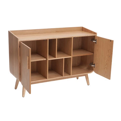 MILIBOO Buffet Scandinave Frêne 2 Portes HALLEN - Frêne 5 MILIBOO Buffet Scandinave Frêne 2 Portes HALLEN - Frêne – Image 3