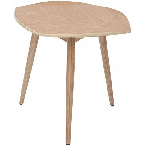 MILIBOO Table Basse Bois En Forme De Feuille L60 Cm PHYLL - Frêne 4 MILIBOO Table Basse Bois En Forme De Feuille L60 Cm PHYLL - Frêne – Image 2