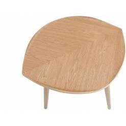 MILIBOO Table Basse Bois En Forme De Feuille L60 Cm PHYLL - Frêne 8 MILIBOO Table Basse Bois En Forme De Feuille L60 Cm PHYLL - Frêne -France MILIBOO Soldes 2022 23419407 3