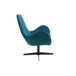 MILIBOO Fauteuil Design Pivotant Velours Bleu Pétrole ANDY - Bleu Canard Velours 8 MILIBOO Fauteuil Design Pivotant Velours Bleu Pétrole ANDY - Bleu Canard Velours -France MILIBOO Soldes 2022 23520131 3