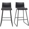 MILIBOO Tabourets De Bar Design Noir 65 Cm (lot De 2) ONA - Noir -France MILIBOO Soldes 2022 23703735 1