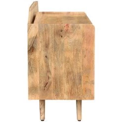 MILIBOO Buffet Meuble De Rangement Vinyles En Manguier Massif MATAHARI - Naturel -France MILIBOO Soldes 2022 24233549 4