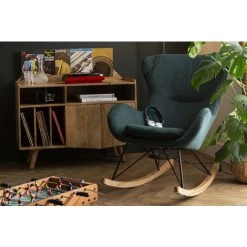 MILIBOO Buffet Meuble De Rangement Vinyles En Manguier Massif MATAHARI - Naturel -France MILIBOO Soldes 2022 24233549 5