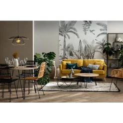 MILIBOO Table à Manger Ronde En Manguier Massif D116 Cm VIBES - Naturel -France MILIBOO Soldes 2022 25572793 4