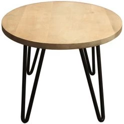 MILIBOO Table Basse Ovale En Manguier Massif L100 Cm VIBES - Naturel -France MILIBOO Soldes 2022 25572802 3