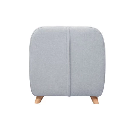 MILIBOO Fauteuil Enfant Scandinave En Tissu Gris Clair NORKID - Gris Clair 6 MILIBOO Fauteuil Enfant Scandinave En Tissu Gris Clair NORKID - Gris Clair – Image 4