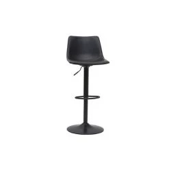 MILIBOO Tabourets De Bar Vintage Réglables Pivotants Noirs (lot De 2) NEW ROCK - Noir -France MILIBOO Soldes 2022 25712327 3