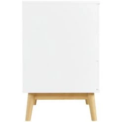 MILIBOO Commode Scandinave Blanc Et Bois 3 Tiroirs FELIX - Blanc 8 MILIBOO Commode Scandinave Blanc Et Bois 3 Tiroirs FELIX - Blanc -France MILIBOO Soldes 2022 25993692 3