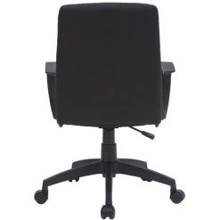 MILIBOO Fauteuil De Bureau Design En Tissu Noir CHUCK - Noir -France MILIBOO Soldes 2022 27269646 4