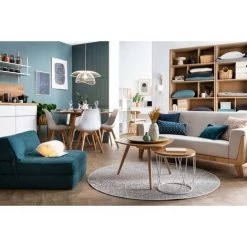 MILIBOO Chauffeuse Convertible Design Effet Velours Bleu Pétrole KATY - Bleu Canard Velours 11 MILIBOO Chauffeuse Convertible Design Effet Velours Bleu Pétrole KATY - Bleu Canard Velours -France MILIBOO Soldes 2022 27370636 5