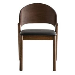 MILIBOO Chaises Vintage Noyer Et Noir (lot De 2) AVALON - Noyer -France MILIBOO Soldes 2022 27424077 2