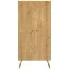 MILIBOO Armoire Scandinave Finition Chêne Clair MAHE - Chêne Clair -France MILIBOO Soldes 2022 28023159 1