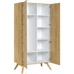MILIBOO Armoire Scandinave Finition Chêne Clair MAHE - Chêne Clair -France MILIBOO Soldes 2022 28023159 3