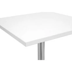 MILIBOO Table De Bar Design Carrée Blanche JACK - Blanc -France MILIBOO Soldes 2022 28194428 4