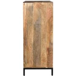 MILIBOO Meuble Range-bouteilles En Manguier Massif HIPPOLYTE - Naturel -France MILIBOO Soldes 2022 28194434 3