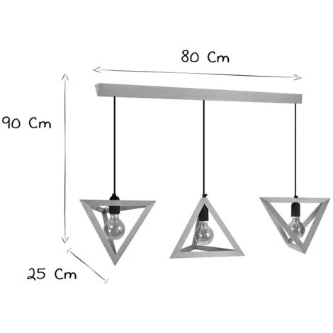 MILIBOO Suspension Design En Bois 3 Lampes DUNE - Naturel 5 MILIBOO Suspension Design En Bois 3 Lampes DUNE - Naturel – Image 3