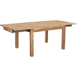MILIBOO Table à Manger Extensible En Acacia Massif L120-210 Cm BALTO - Naturel -France MILIBOO Soldes 2022 29476808 4