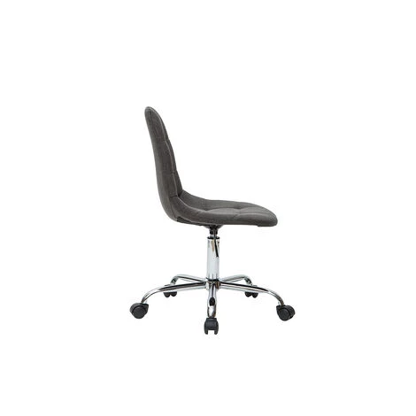 MILIBOO Fauteuil De Bureau Design Tissu Gris Foncé COX - Gris Foncé 5 MILIBOO Fauteuil De Bureau Design Tissu Gris Foncé COX - Gris Foncé – Image 3